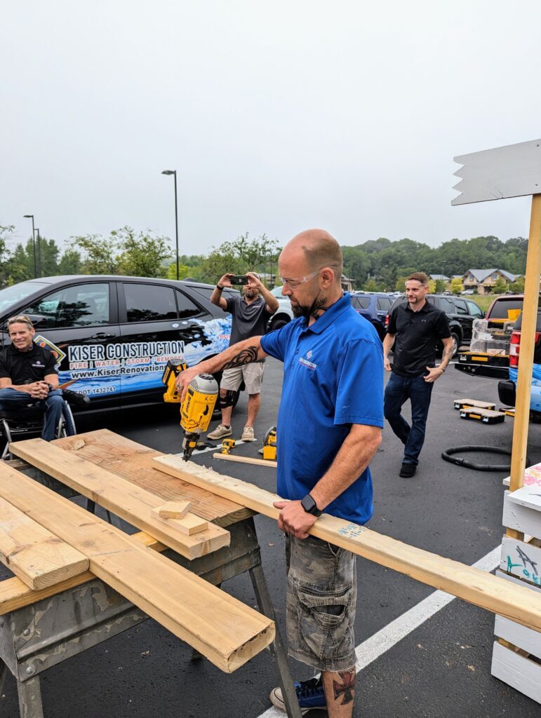 power tool demonstration at elk river new horizon academy