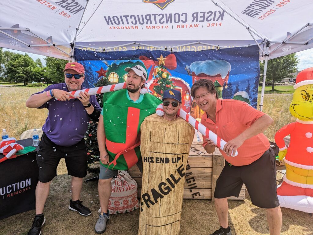 kiser construction christmas trees and tees photo booth 2