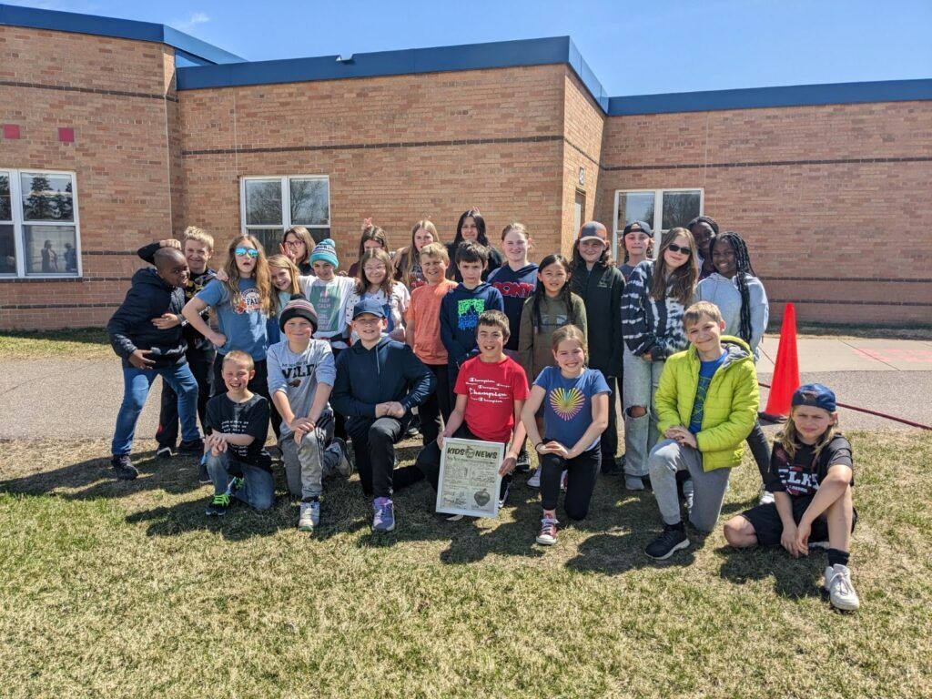 Kids in the News elk river kids in the news 5th graders