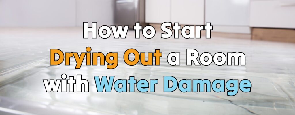 Professional water damage restoration
