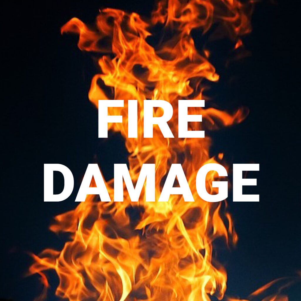 Fire Damage in Clear Lake & Clearwater