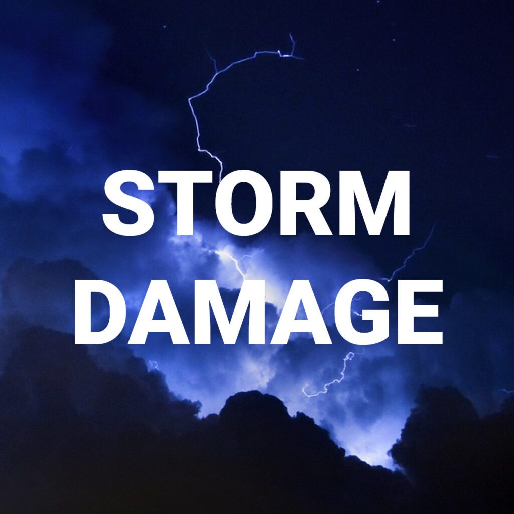 Storm Damage Clear Lake & Clearwater