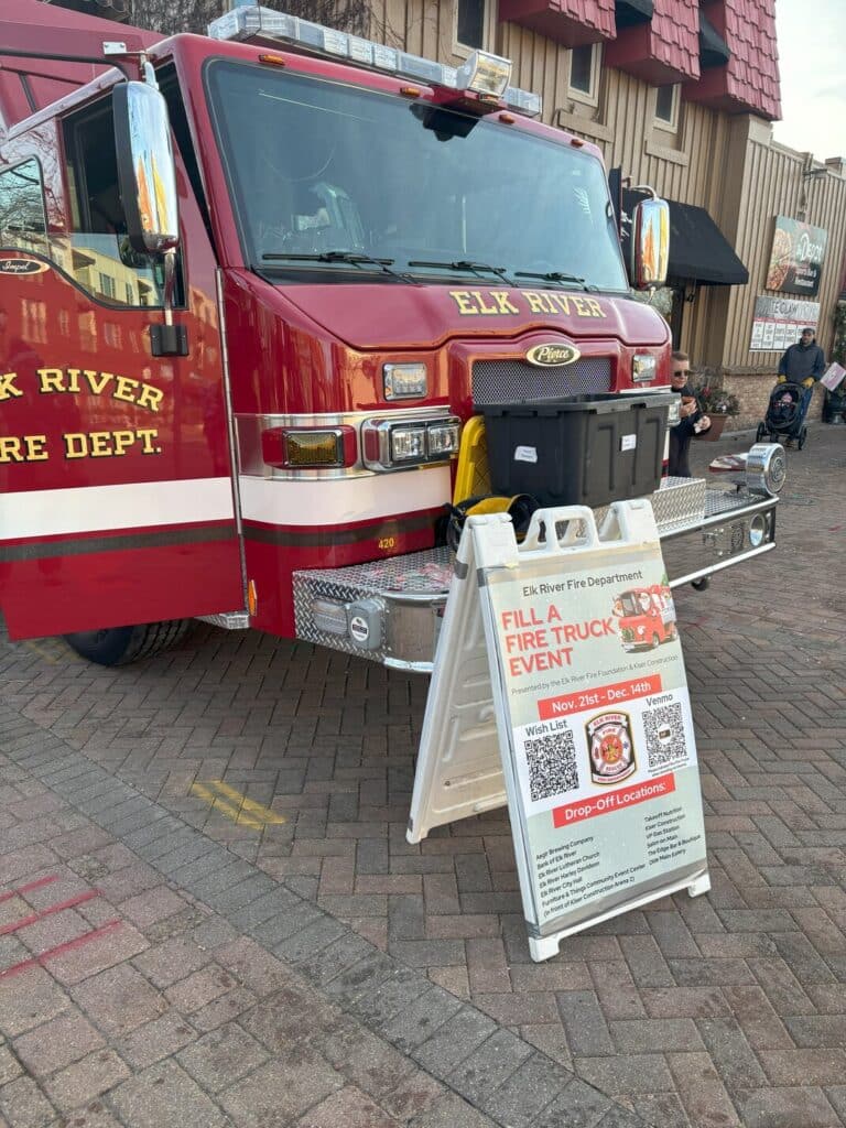 Fill a Fire Truck Toy Drive
