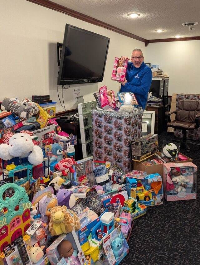 Fill a Fire Truck Toy Drive